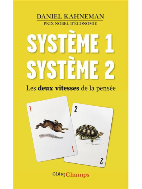 Couverture du livre systeme 1 systeme 2 les deux vitesses de la pensee