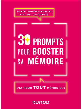 Couverture du livre 30 prompts pour booster sa memoire