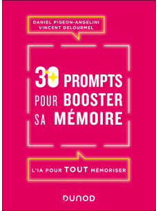 Couverture du livre 30 prompts pour booster sa memoire