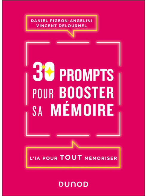 Couverture du livre 30 prompts pour booster sa memoire