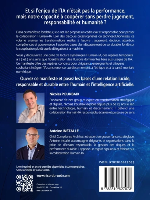 6 livres, parcours Humain–IA - Innover sans se perdre